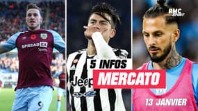 Digne, Benedetto, Dybala... Les 5 infos mercato du 13 janvier à la mi-journée 