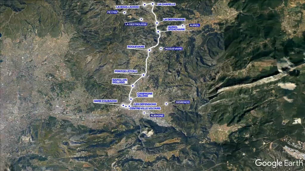Le projet d'extension du Val'Tram.