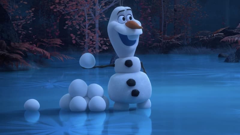 Olaf, personnage culte de La Reine des Neige