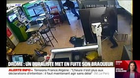Dans la Drôme, un buraliste met en fuite son braqueur