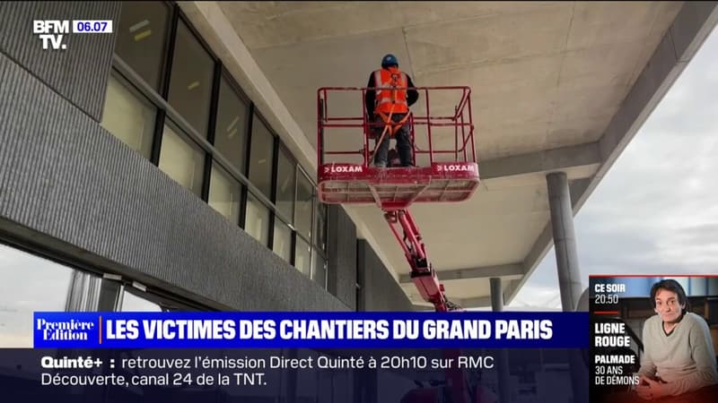 Le nombre d'accidents du travail sur les chantiers du Grand Paris se multiplie