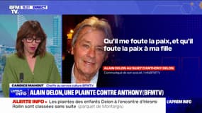 INFO BFMTV - Alain Delon compte déposer plainte pour diffamation contre son fils Anthony