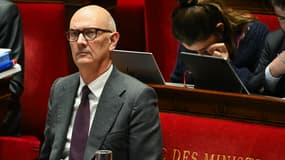 Le ministre de l'Économie, Roland Lescure, à l'Assemblée nationale le 28 octobre 2025 