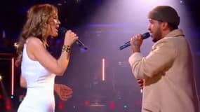 Slimane et Vitaa en duo sur "A fleur de toi" à l'occasion de l'émission "Tout le monde chante contre le cancer" en 2016