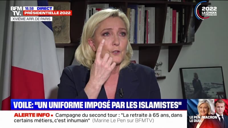 Marine Le Pen veut 