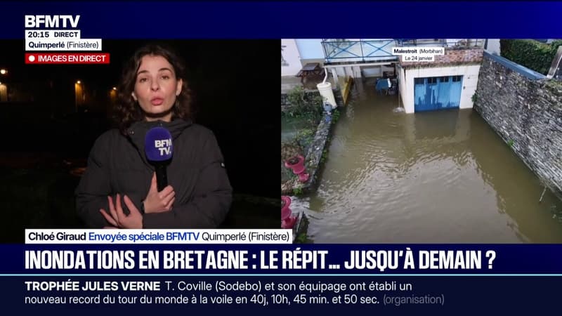 Inondations en Bretagne: deux départements sont toujours en vigilance orange crues