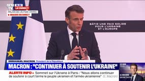 "Il n'y a eu aucune réponse russe" à la proposition de trêve de la part de l'Ukraine, souligne Emmanuel Macron à l'issue du sommet sur l'Ukraine à Paris