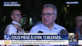 "L'homme a été vu sur les caméras de surveillance de la ville de Lyon.", explique le maire du 2e arrondissement
