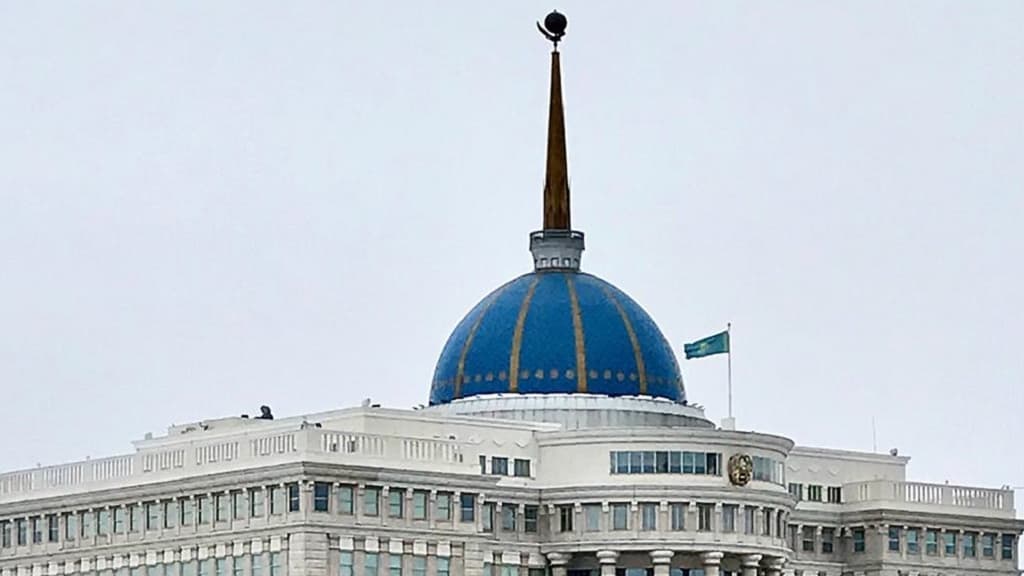 Le palais présidentiel Ak Orda du Kazakhstan. Le palais présidentiel Ak Orda du Kazakhstan.