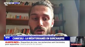 Raphaël Seguin (doctorant en biologie marine), sur la canicule marine : "Les conséquences pour la flore et la faune sont catastrophiques."