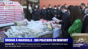 Drogue à Marseille: Gérald Darmanin annonce l'arrivée en renfort de 300 policiers en trois ans