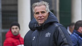 Pascal Bovis, président du FC Fleury, le 13 janvier 2019