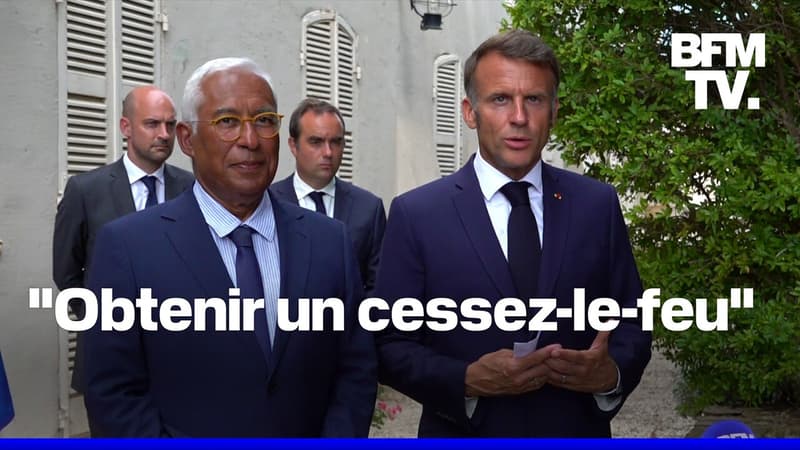 Emmanuel Macron annonce que 