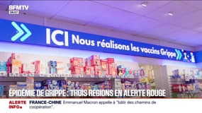 Grippe: l'Aquitaine, l'Île-de-France et la Normandie sont passées en alerte épidémique