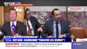 Karl Olive, député "Renaissance" sur l'obstruction de la Nupes: "Parfois on se demande si on n'est pas dans Intervilles"