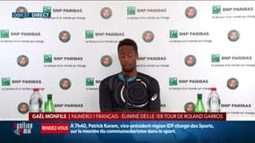 Roland-Garros: Gaël Monfils éliminé dès le 1er tour en quatre sets
