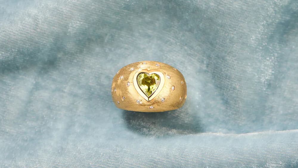 TITYARAVY- Bague Rambha peridot
