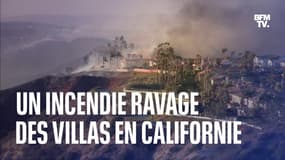 Un incendie ravage les villas d'un quartier huppé de Laguna Niguel en Californie