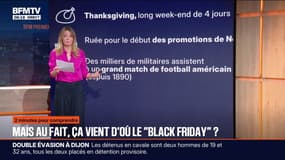 2 MINUTES POUR COMPRENDRE - Quelle est l'origine du "Black Friday"?