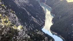 Les gorges du Verdon, interdites à la navigation ce mercredi 13 août 2025