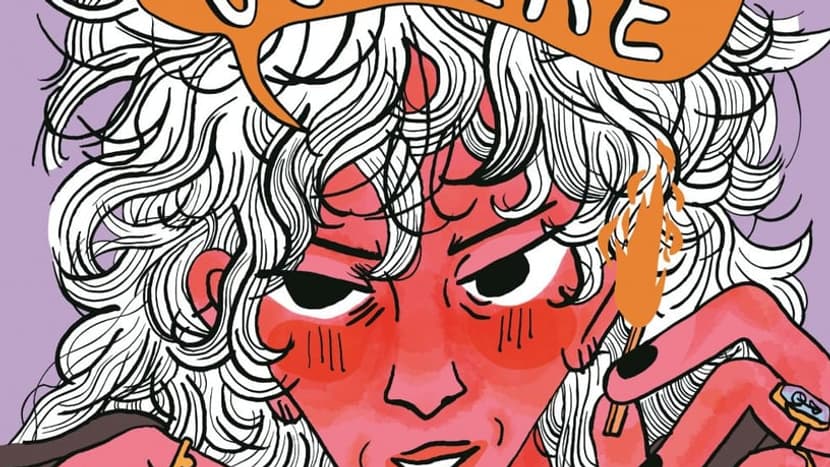 Couverture de la BD "Clémence en colère" de Mirion Malle