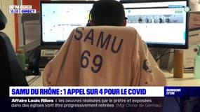 Samu du Rhône : 1 appel sur 4 pour le Covid