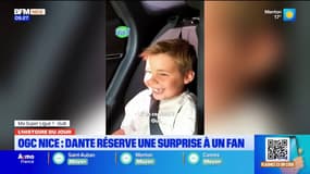 L'histoire du jour : le capitaine Dante surprend un petit fan de 8 ans