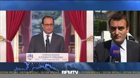 Philippot sur la conférence de Hollande: "un président dépassé par les crises"