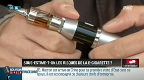 "Ca fait débat": sous-estime-t-on les risques de la e-cigarette?