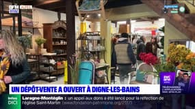 Un nouveau dépôt-vente a ouvert ses portes à Digne-les-Bains