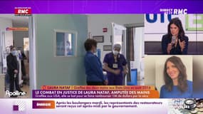 Laura Nataf, greffée des mains aux États-Unis, réclame un million de dollars