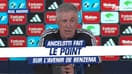 Real Madrid : Ancelotti fait le point sur l'avenir de Benzema 