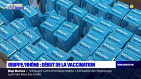 Rhône: la campagne de vaccination contre la grippe est lancée