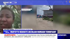 Mayotte: "Le soir, on se barricade", confie Salama Ramia (Renaissance), face à l'insécurité grandissante sur l'archipel après le passage du cyclone Chido