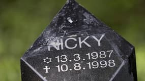 La pierre tombale de Nicky Verstappen