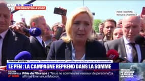 Marine Le Pen sur le débat: "J'ai eu face à moi un Emmanuel Macron égal à lui-même, très arrogant, très méprisant"