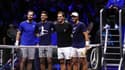 Andy Murray, Novak Djokovic, Roger Federer et Rafael Nadal 