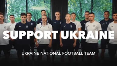 Un clip de la fédération ukrainienne de football publié le 13 juin 2024