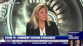 Philippe Petitcolin (Safran): "nos usines tournent aujourd'hui en moyenne à 55%. On a donné une sorte de tendance, en disant qu'on serait à moins 35% de chiffre d'affaire en 2020 par rapport à 2019"