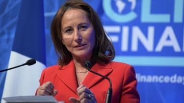 Ségolène Royal lors du sommet climat le 11 décembre 2017
