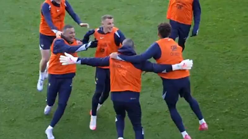 Équipe de France: Lucas Chevalier offre une victoire renversante aux partenaires de Kylian Mbappé à l’entraînement et crée l'euphorie