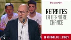 Le cri d'alarme de Pascal Perri: "C'est la dernière chance pour sauver nos retraites"