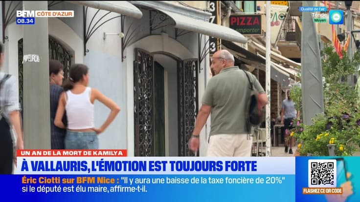 Un an de la mort de Kamilya : à Vallauris, l'émotion est toujours forte