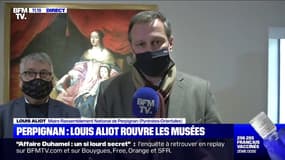 Réouverture des musées de Perpignan: le maire RN Louis Aliot appelle à "vivre avec" le virus