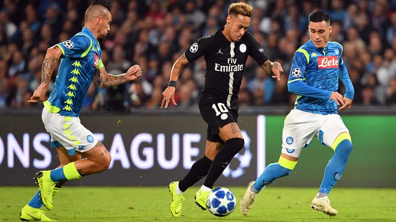 Neymar contre Naples