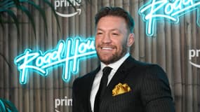 Conor McGregor lors de la promotion du film Road House à New York, le 19 mars 2024