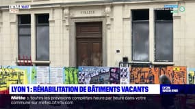 Lyon 1er: des bâtiments vacants en réhabilitation