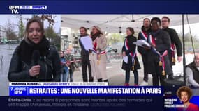 Réforme des retraites: une centaine de personnes se sont rassemblées ce samedi après-midi, place de la Bastille à Paris, à l'appel d'élus de La France insoumise