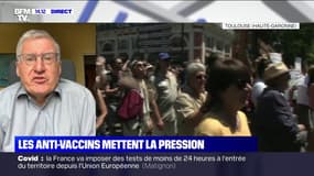 Pour le professeur Bernard Lebeau, les manifestants anti-vaccins "sont des inconscients"