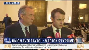 Emmanuel Macron remercie François Bayrou: "Ce n'est jamais une décision facile"